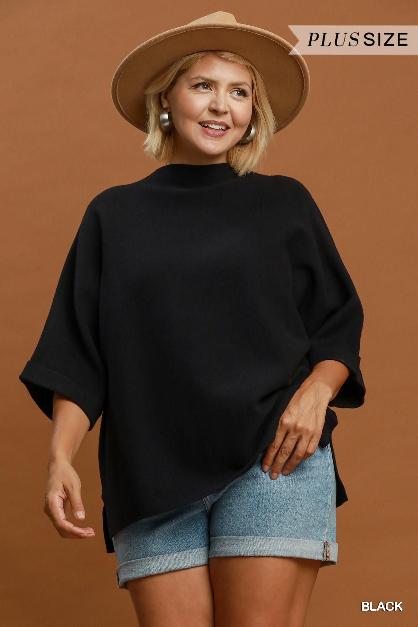 MOCK DOLMAN TOP
