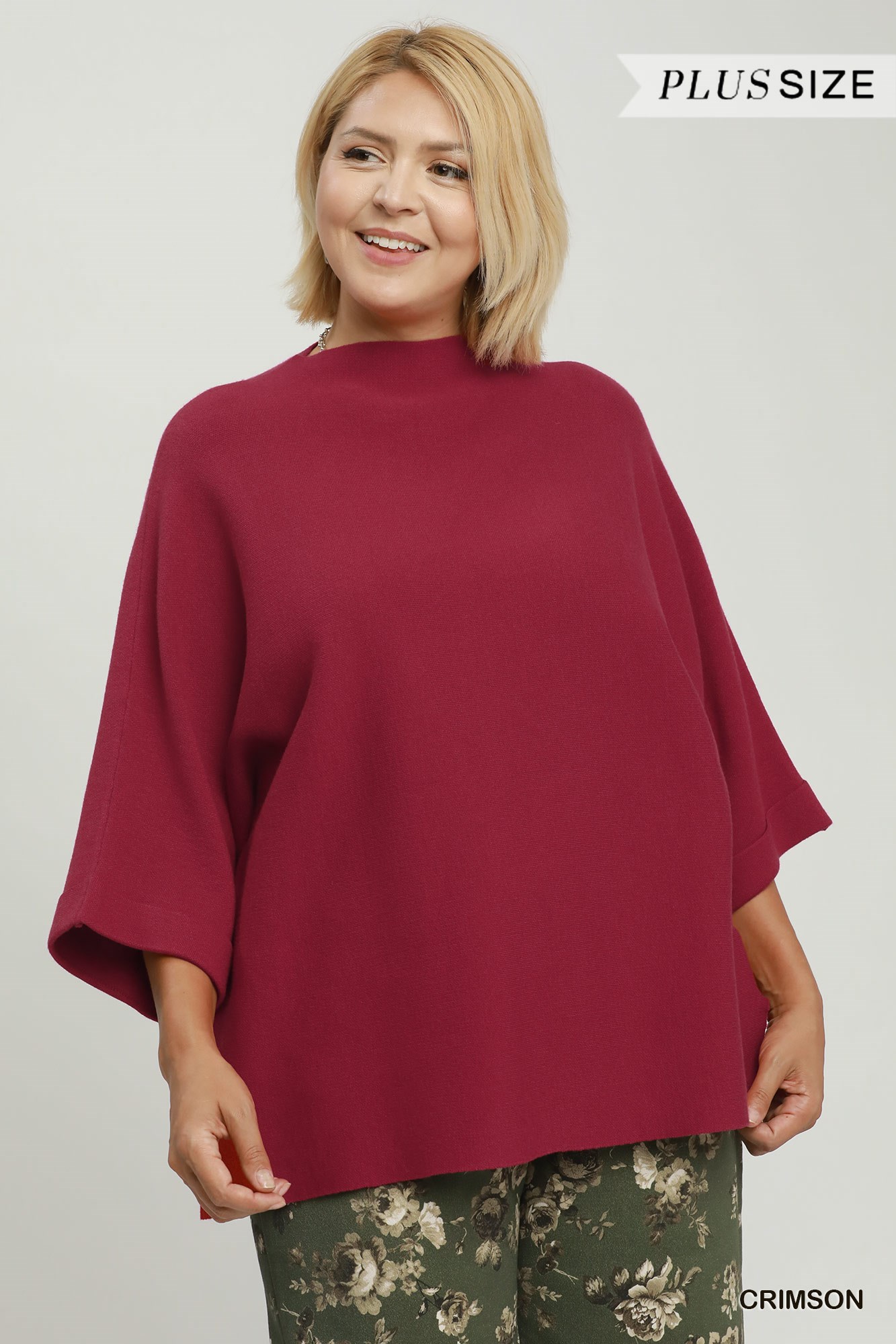 MOCK DOLMAN TOP