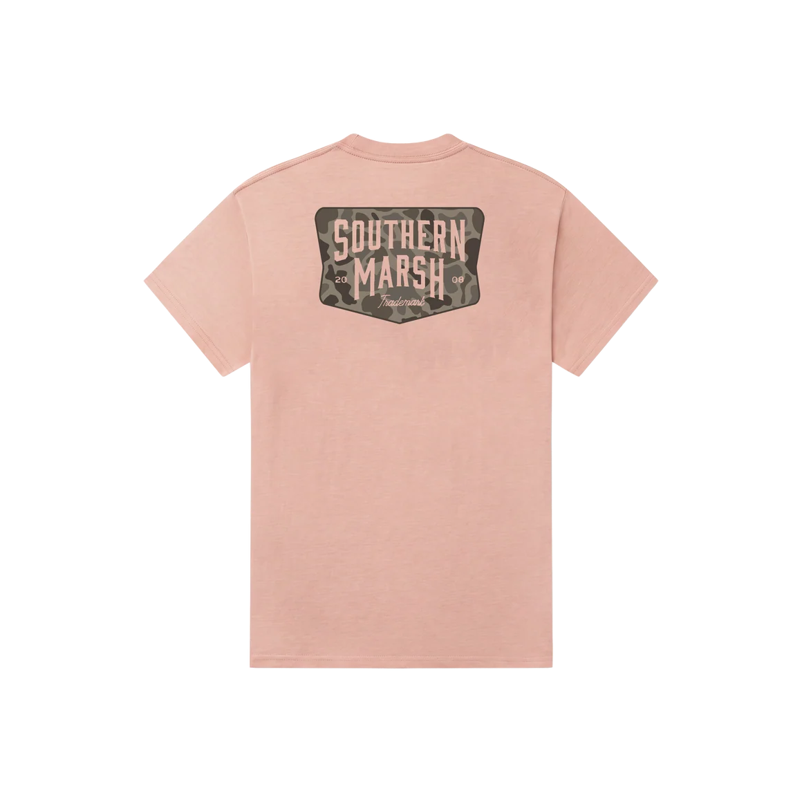 SALMON CAMO SHIELD TEE