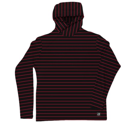 RED&BLACK G GAURA 1/4 PULLOVER