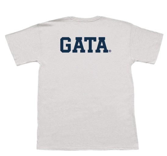 LT GRAY GATA SS TEE