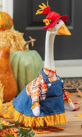 PORCH GOOSE OUTFIT SCARECROW