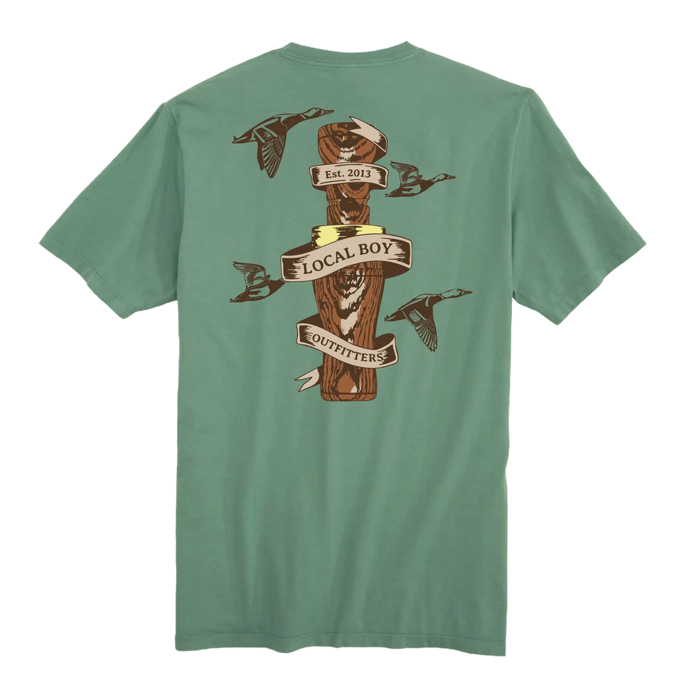 YTH WOODEN CALL TEE