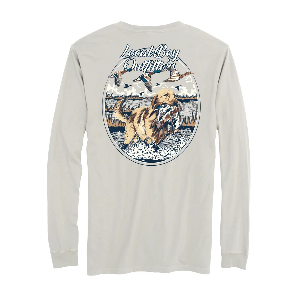 YTH LS DUCK RETRIEVER TEE