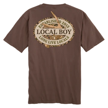 OS ANTLER OVAL TEE