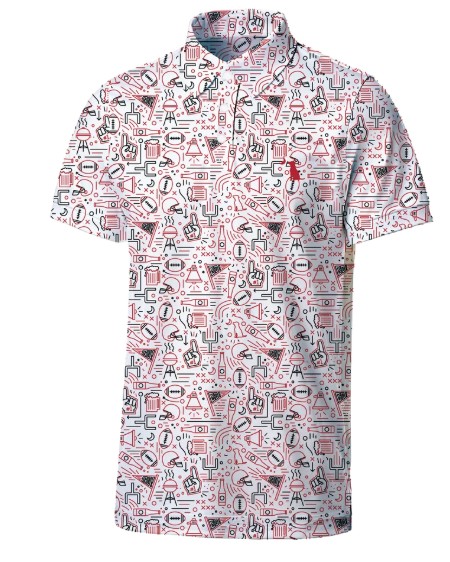 COLLEGIATE DIRTY MYRTLE POLO