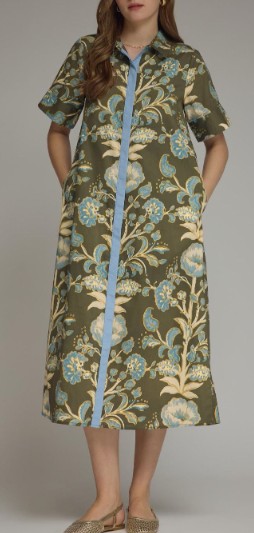 FLORAL MIDI DRESS