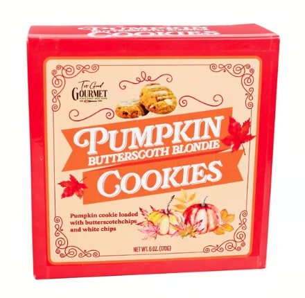 SOFT PUMPKIN BUTTERSCOTCH COOKIE