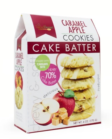 CARAMEL APPLE CAKE BATTER COOKIE