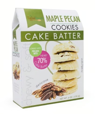 MAPLE PECAN CAKE BATTER COOKIES