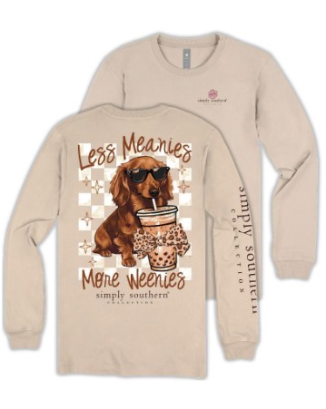 YTH LS WEENIE LINEN TEE