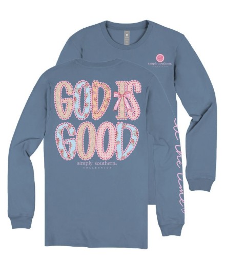 YTH LS GOD ICELAND TEE