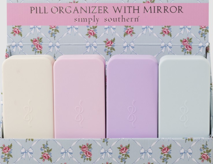 MIRROR PILL ORGANIZER