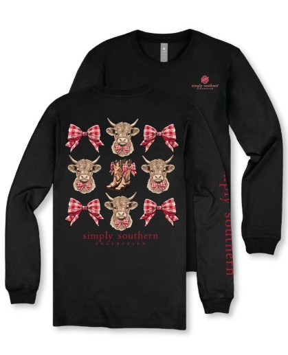 LS HIGHLAND BLACK TEE