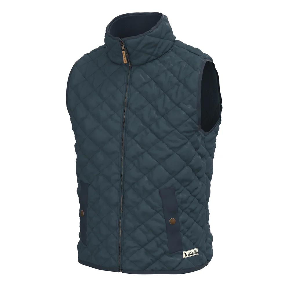 DIAMOND QUILT VEST