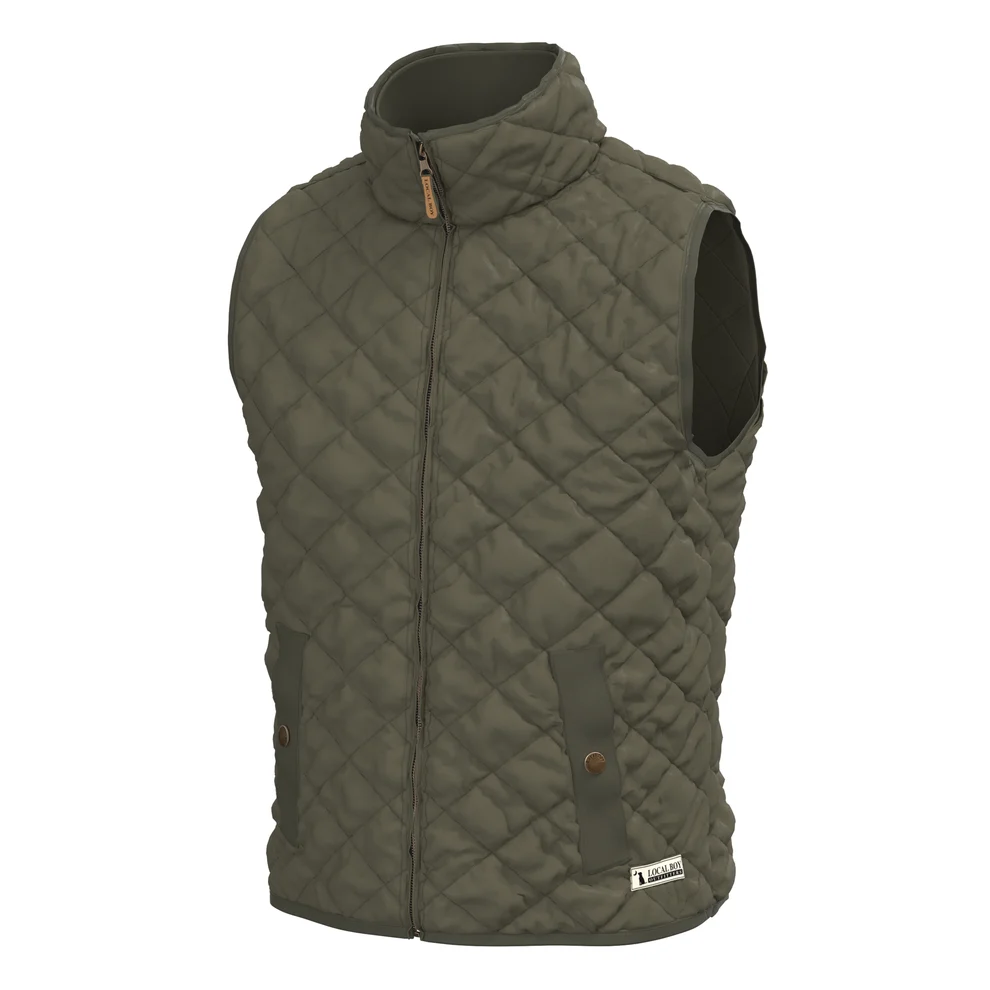 DIAMOND QUILT VEST