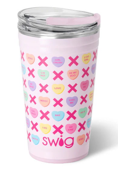 BE MINE PARTY CUP 24 OZ