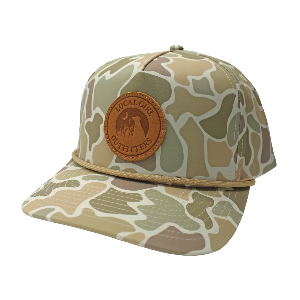 FCD LG LEATHER PATCH HAT