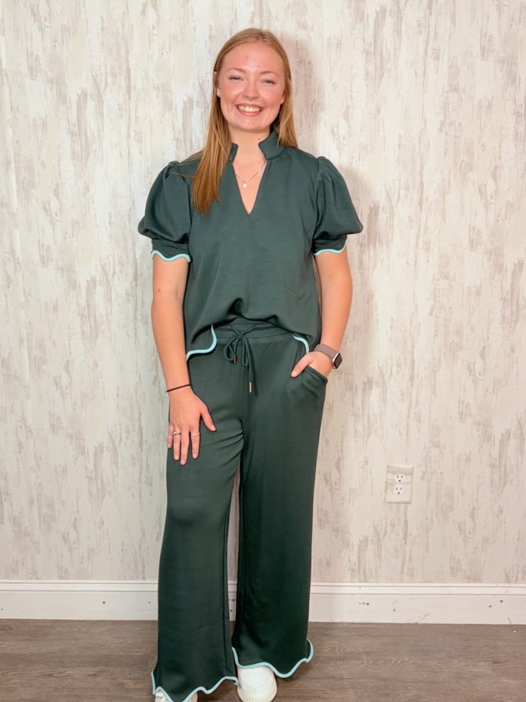 SCALLOP TRIM SET