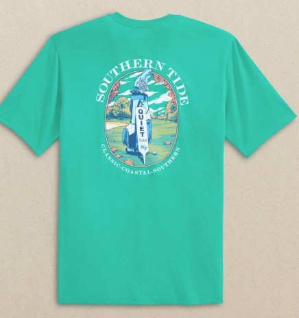 GREEN QUIET PLEASE TEE
