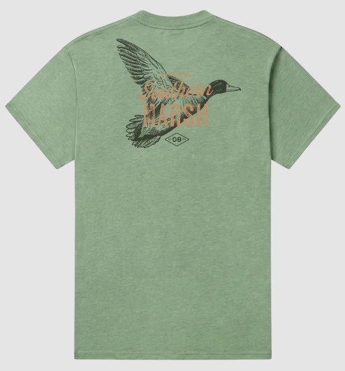Y FERN DUCK ETCHING TEE