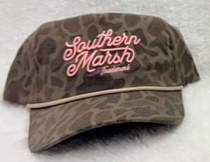 ODESSA STONE RETRO CAMO ROPE HAT