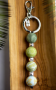 BOTANICAL GREEN 4 BALL KEYCHAIN