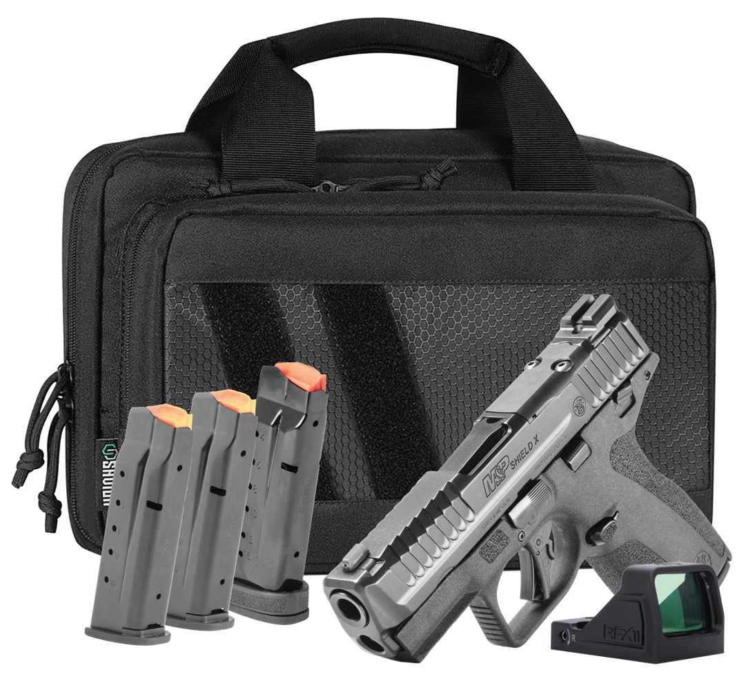 S&W SHIELD X 9MM BUNDLE W/ BAG