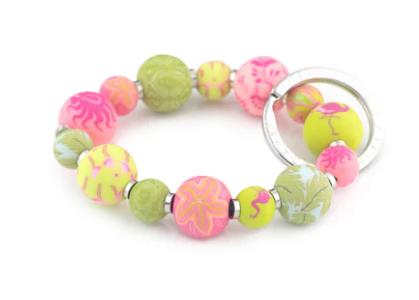 FLAMINGO PINK SM KEYCHAIN