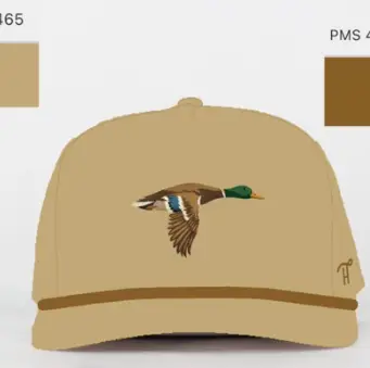 FLYING DUCK EMBROIDERED HAT
