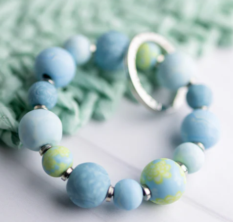 BERMUDA BLUE SM KEYCHAIN