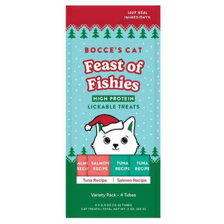BOCCE'S HOLIDAY CAT LICKABLE 2OZ