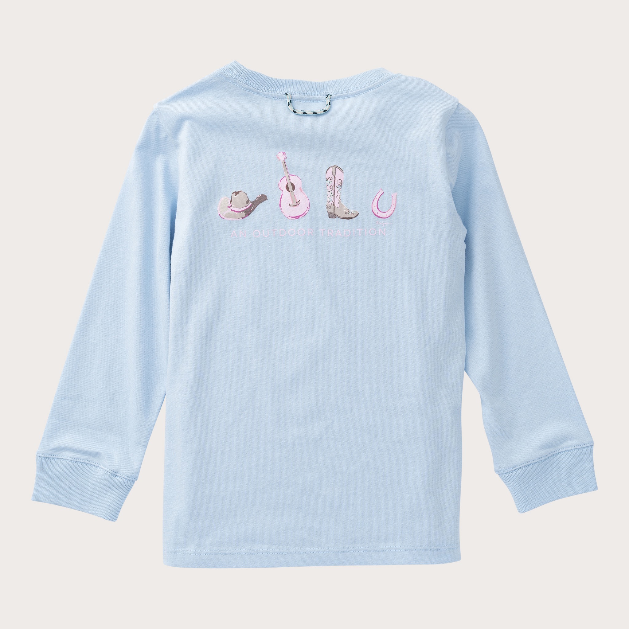 BLUE COWGIRL ICONS LS TEE