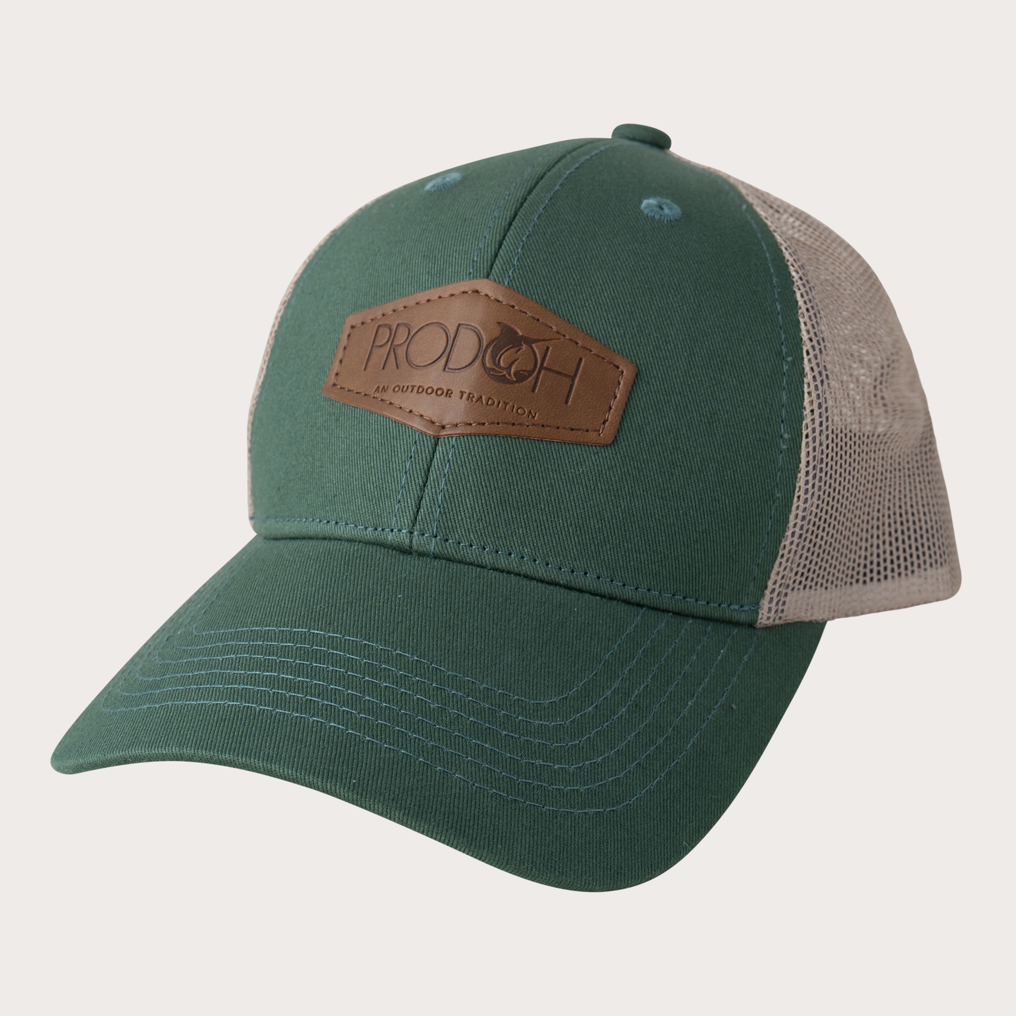 CAMPING GREEN LOGO HAT