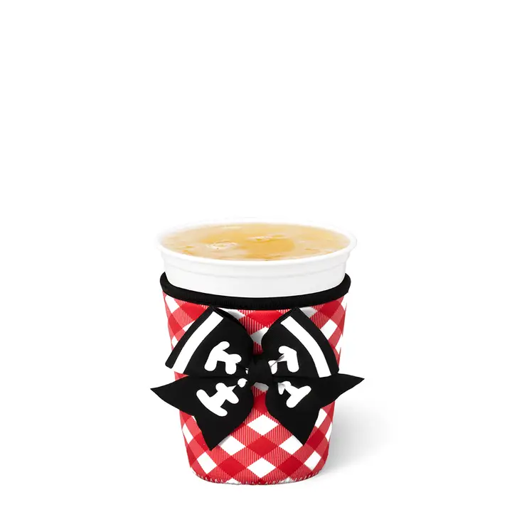 GINGHAM RED/BLACK SML COOLIE