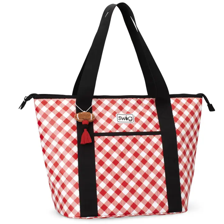 GINGHAM RED/BLACK ZIPPI 36 COOLE