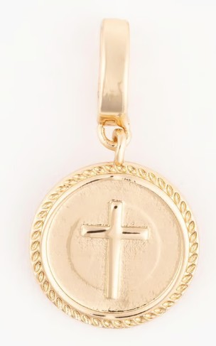SOPHIE CROSS COIN CHARM