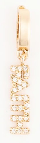 SOPHIE PAVE FAITH CHARM