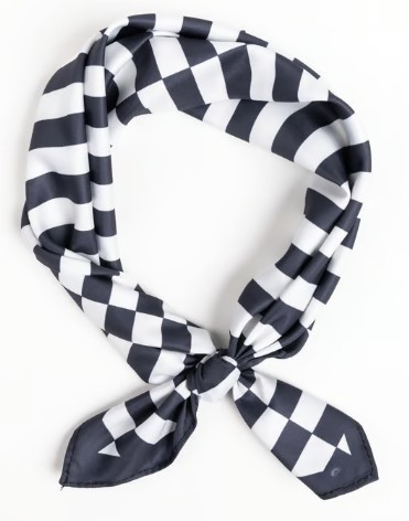 PINSTRIPE TWIST DREW SCARF