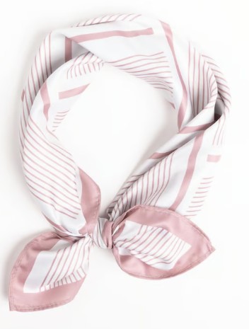 TAILORED STRIPE DREW SCARF