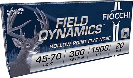FIOCCHI 45-70GOV 300GR HOLLOW
