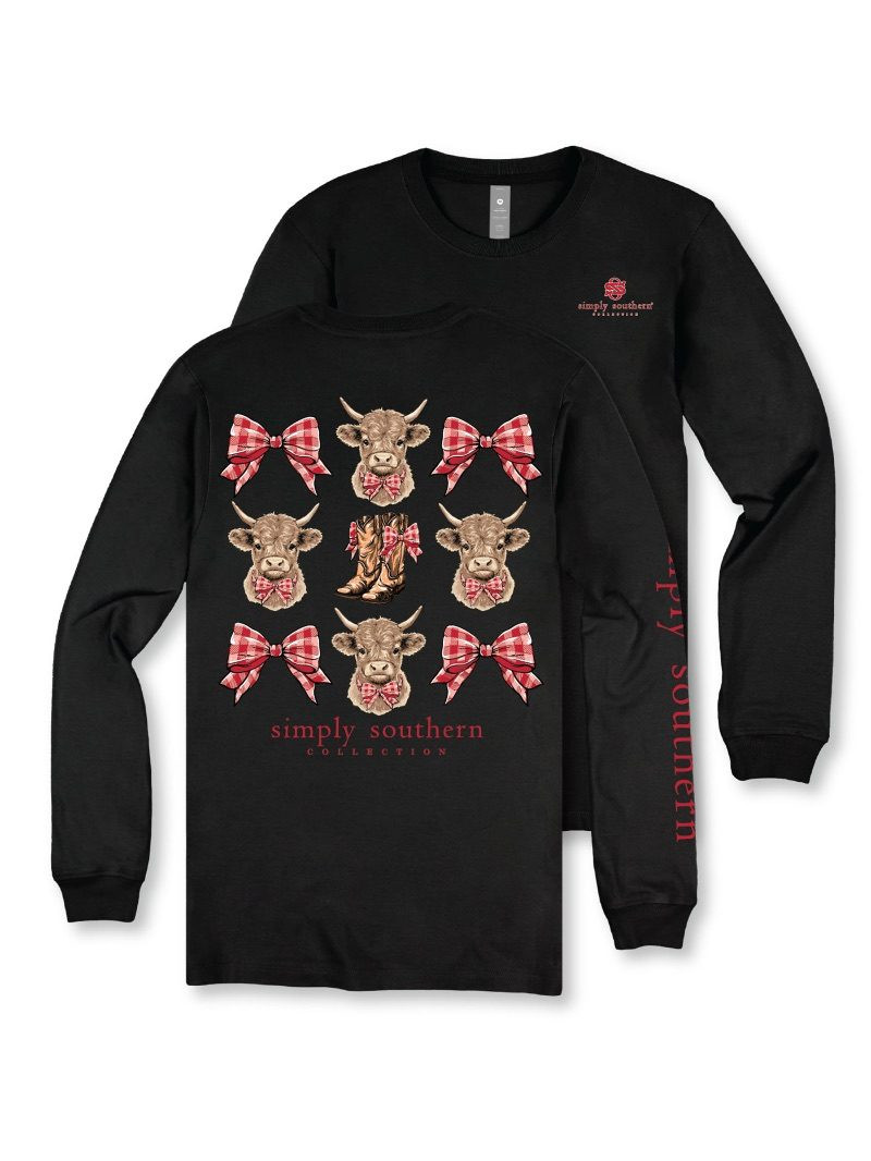 YS LS HIGHLAND BLACK TEE
