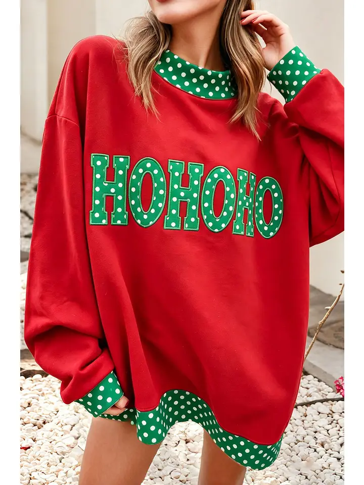 RED POLKADOT HOLIDAY MOCKENCK
