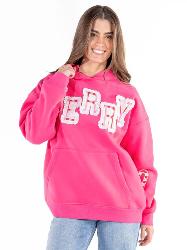 APPLIQUE HOODIE