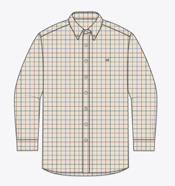 ORNG&TAN LOCKHART SHIRT