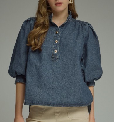 3/4 SLEEVE TOP