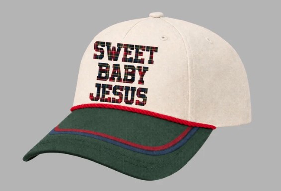 SWEET BABY JESUS TAN CAP