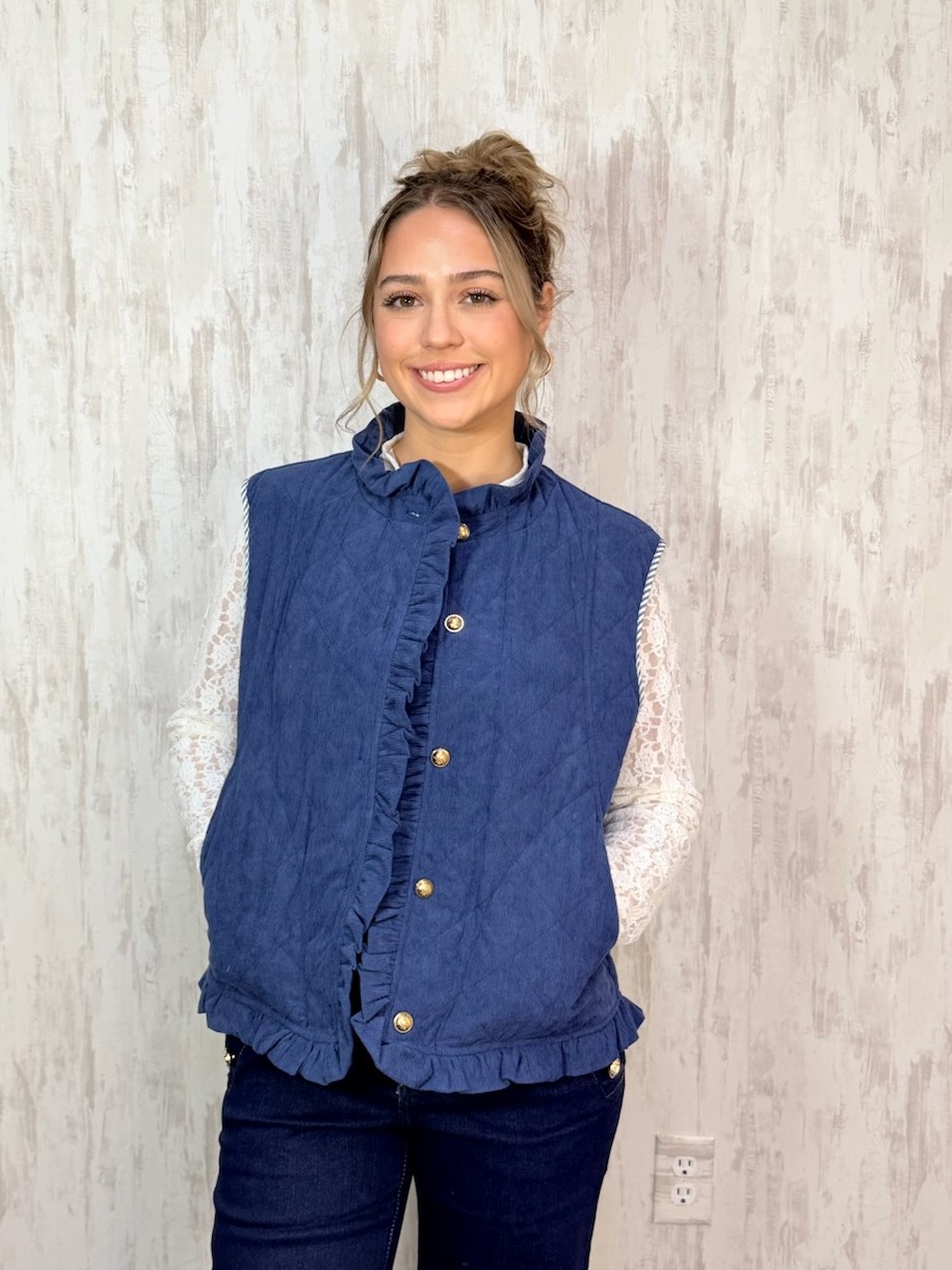 HARVEST CORDUROY VEST