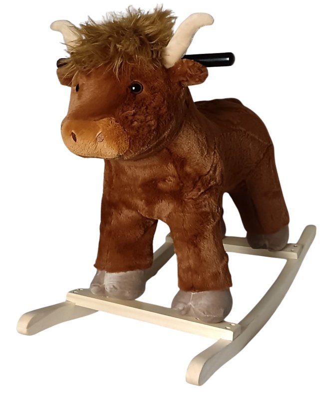 PLUSH ROCKING HIGHLANDER 29IN