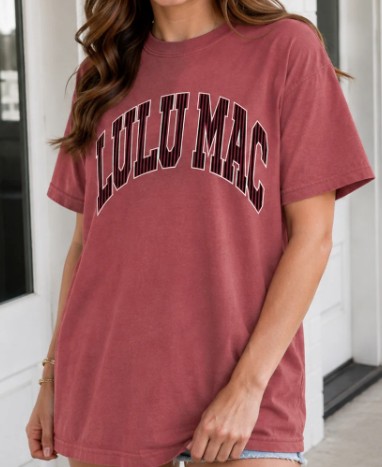 LULU USC STRIPES TEE